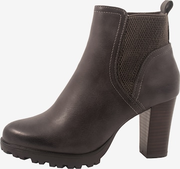 Bottines Elara en gris : devant