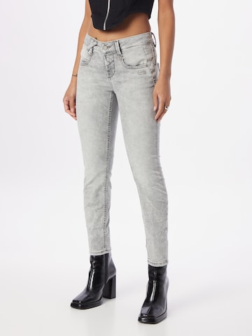 Gang Skinny Jeans '94NELE' in Grijs: voorkant