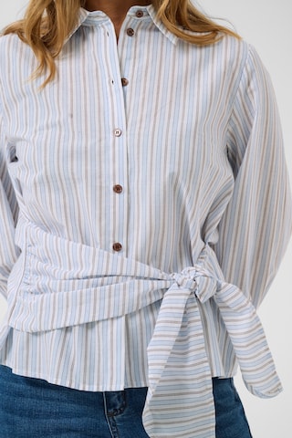 Kaffe Shirt in Blauw