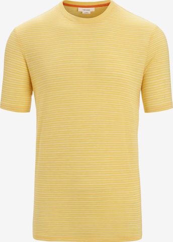 ICEBREAKER - Camiseta funcional en amarillo: frente