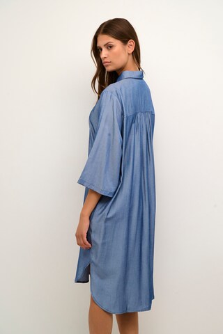 Kaffe Shirt dress 'Leonora' in Blue