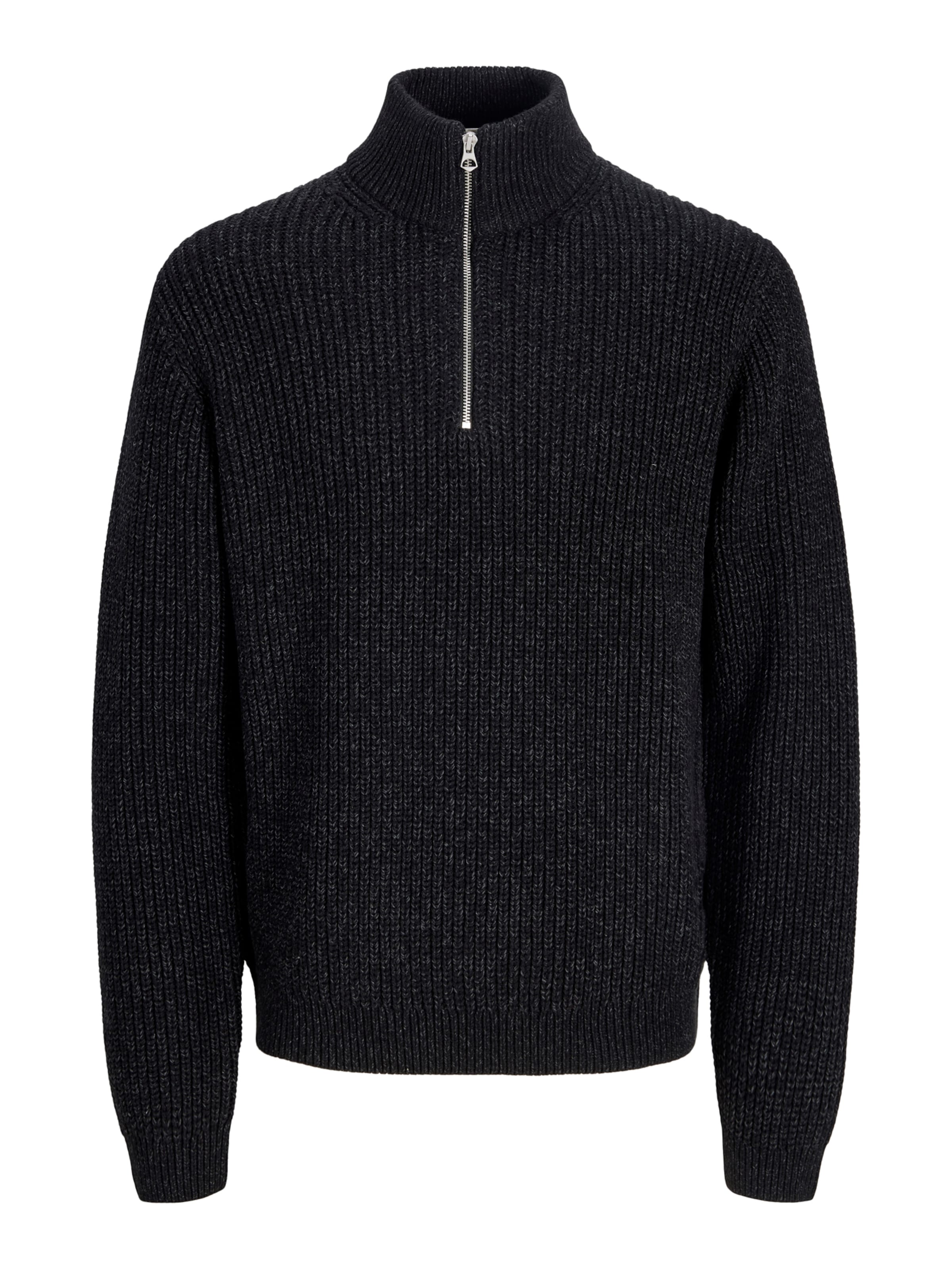 JACK & JONES Sweater 'JORTORONTO' in Black: front