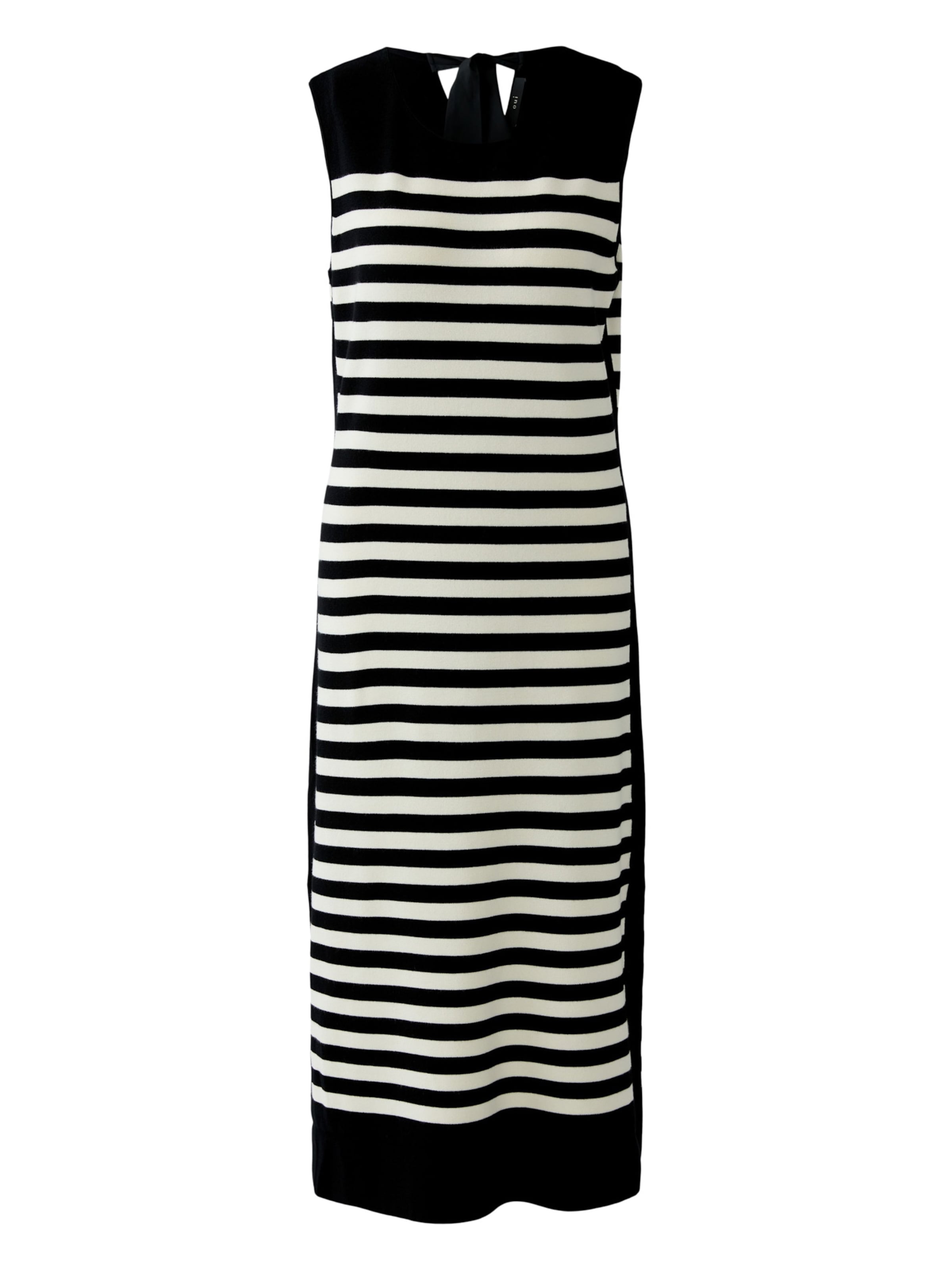OUI Strickkleid in Schwarz: Vorderseite