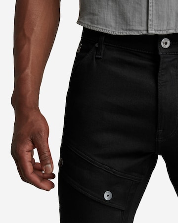 G-Star RAW Skinny Jeans 'Airblaze 3D' in Zwart