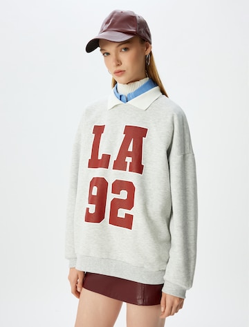Koton Sweatshirt in Grey: front