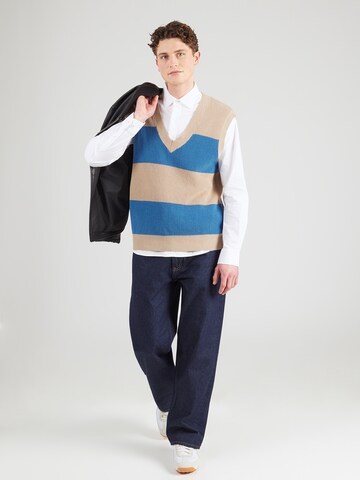 MOS MOSH Slim fit Button Up Shirt 'Marco' in White