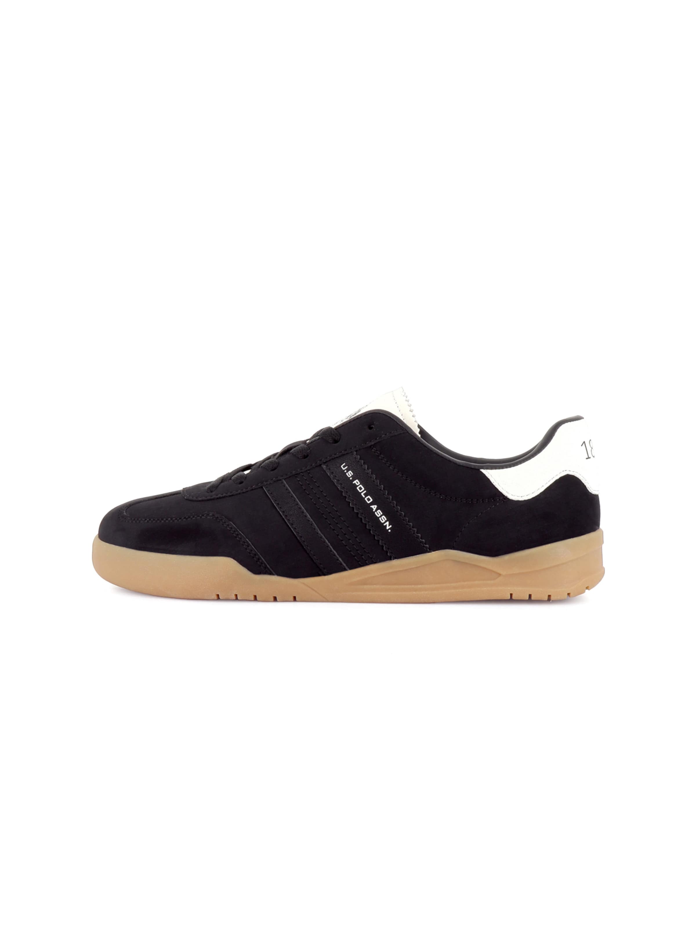 Baskets basses 'Jazz' US POLO ASSN. en noir : devant