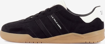 US POLO ASSN. - Zapatillas deportivas bajas 'Jazz' en negro: frente