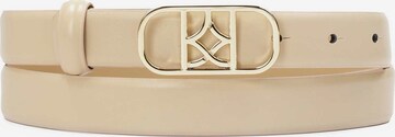 Kazar Belt in Beige: front