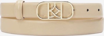 Kazar Belt in Beige: front