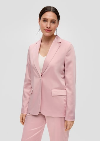 Blazer s.Oliver BLACK LABEL en rose : devant