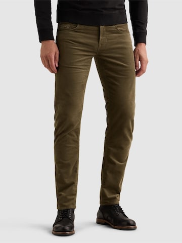 PME Legend Byxa 'PME Legend Nightflight regular fit pants in corduroy' i brun: framsida
