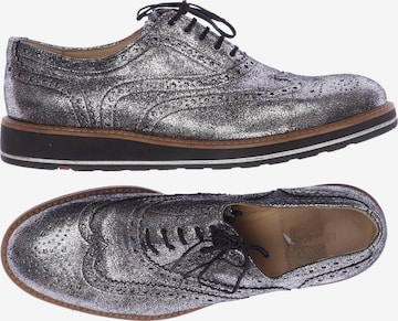 LLOYD Flats & Loafers in 40,5 in Silver: front