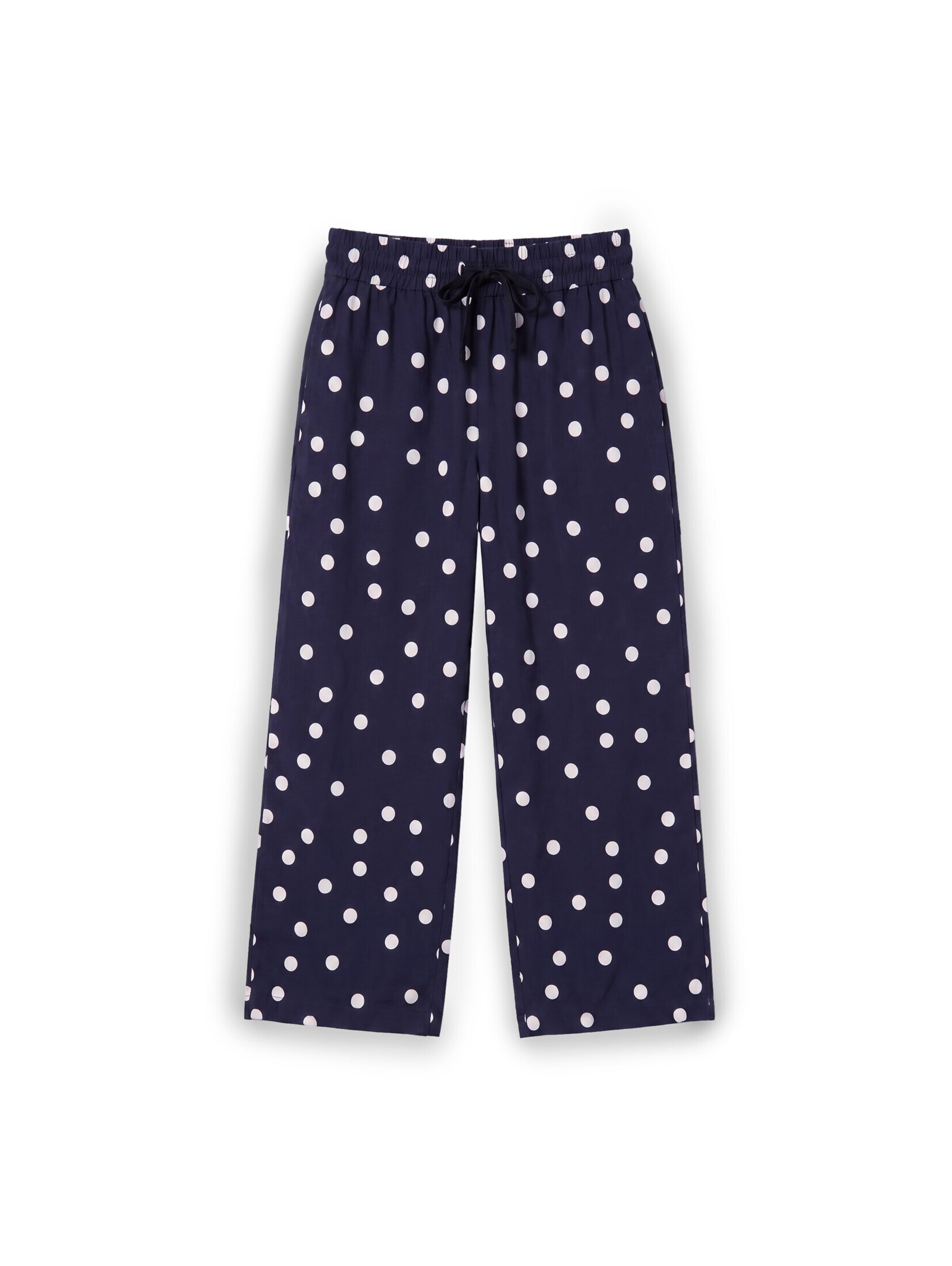 TOM TAILOR Broek in 44/28 in de kleur Navy / Wit, Productweergave