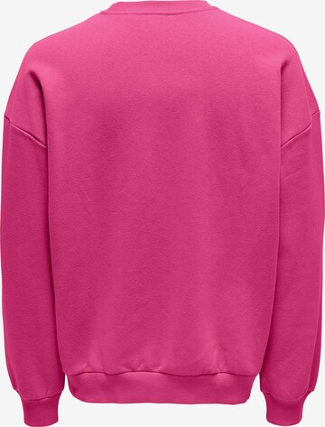 Only & Sons Sweatshirt 'CERES' in Pink