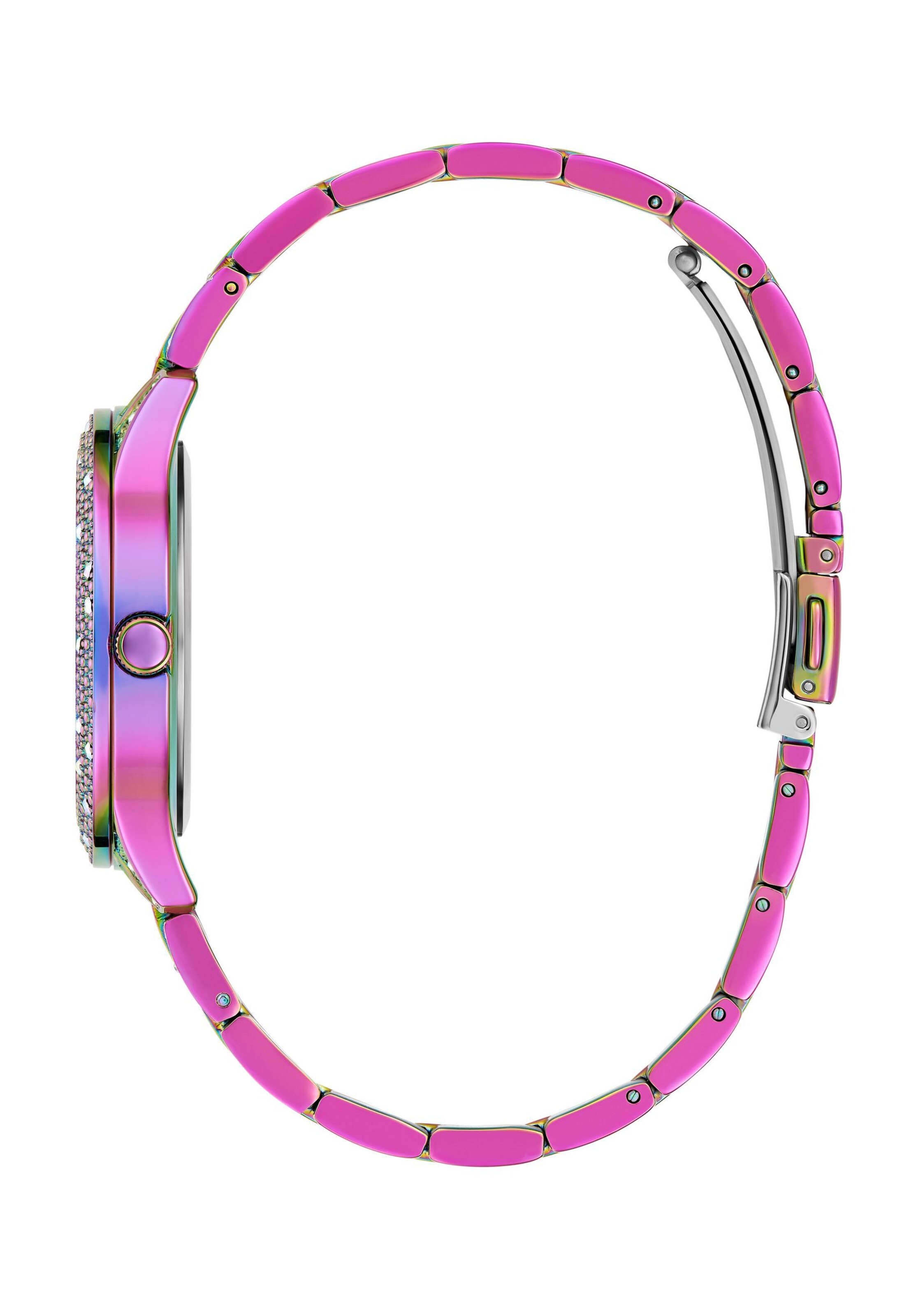 GUESS Analogt ur 'Shooting Star' i pink