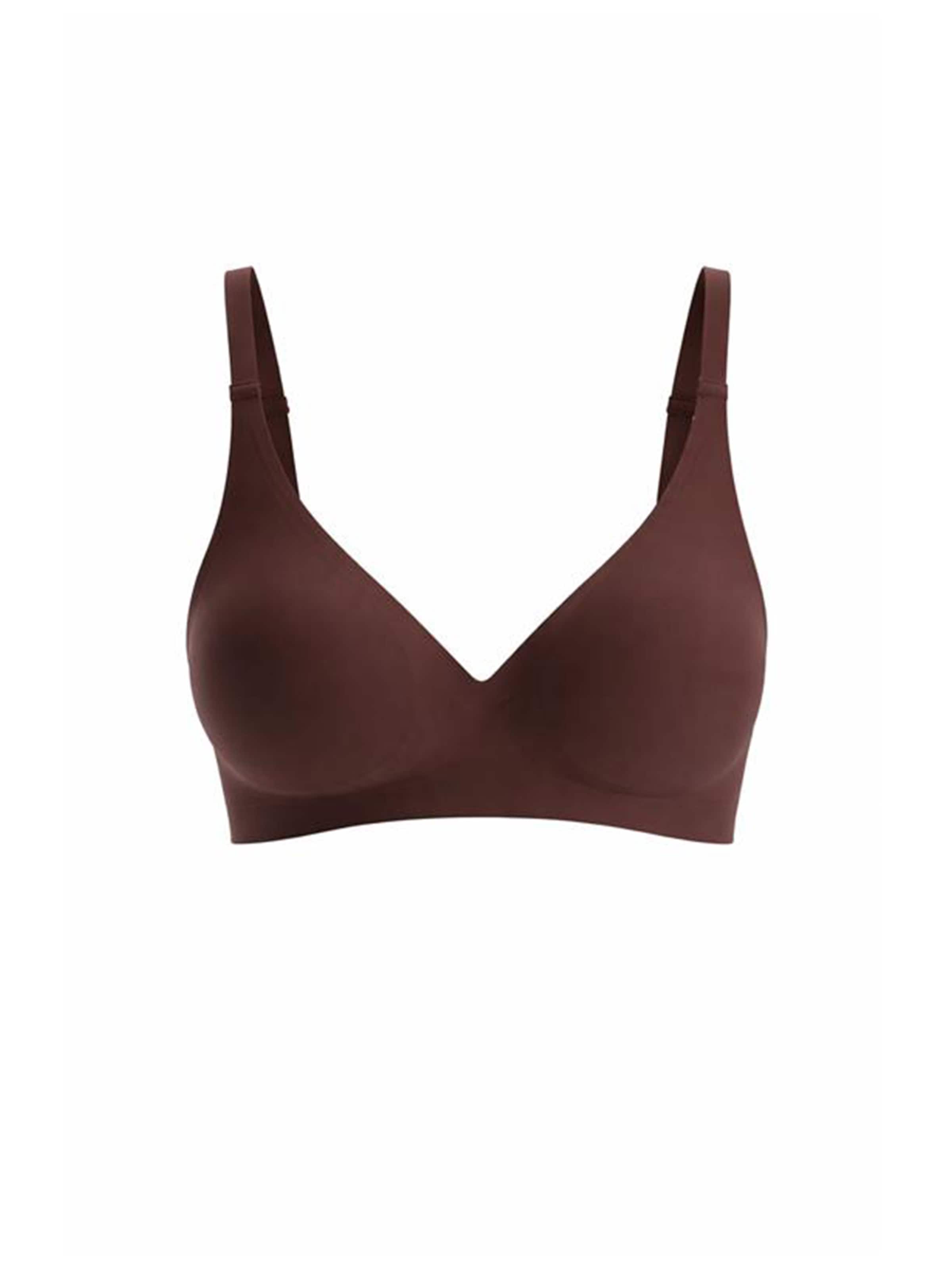 Triangle Soutien-gorge Dagi en marron : devant