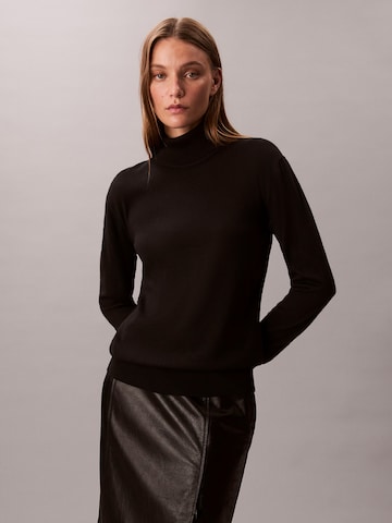 Calvin Klein Sweater in Black: front