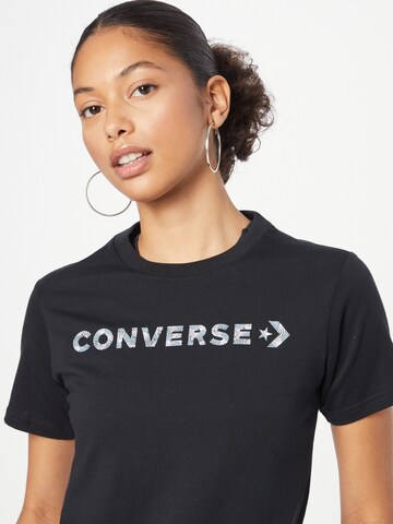 CONVERSE Shirt in Schwarz