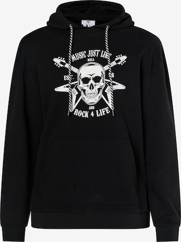 MO Sweatshirt 'Rovic' in Black: front