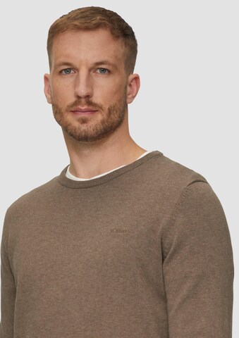 s.Oliver Pullover in Braun