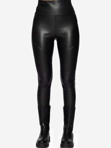 SASSYCLASSY Slimfit Hose‌‌‌‌‌‌‌ in Schwarz