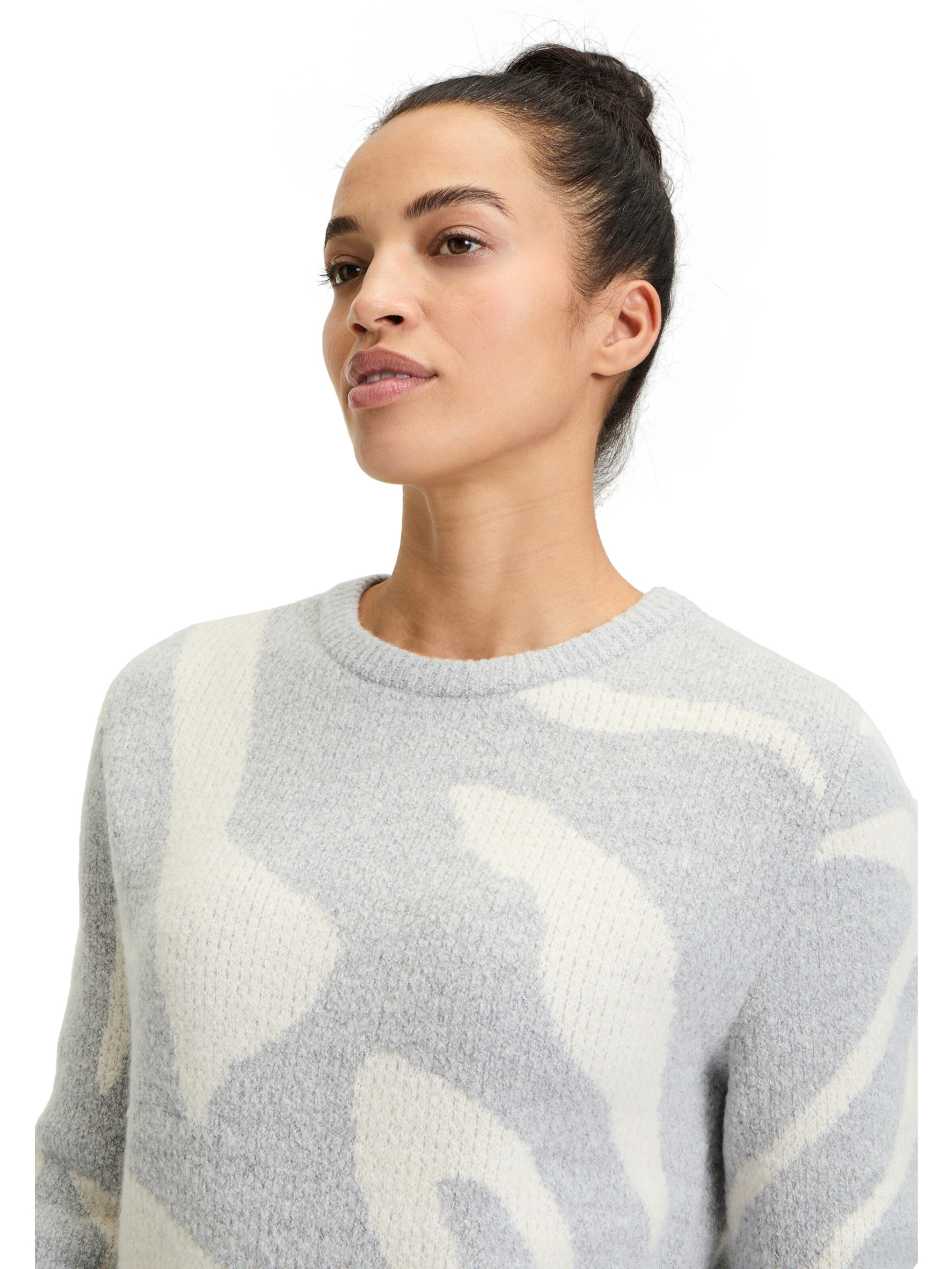 Pull-over Betty & Co en gris
