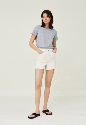 Lexington Regular Shorts 'Florence' in Weiß