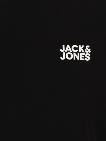 Jack & Jones Plus T-Shirt in Schwarz