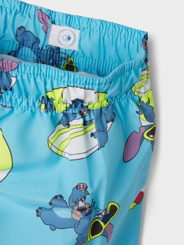 Shorts de bain 'Stitch' NAME IT en bleu