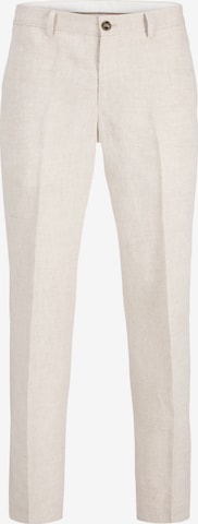 JACK & JONES - Slimfit Pantalón de pinzas 'JPRBLAmartin' en beige: frente