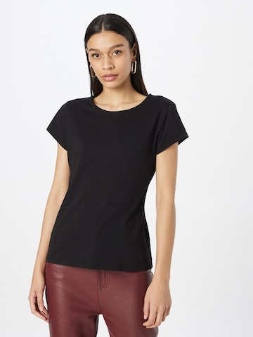 ABOUT YOU Shirt 'Franka' in Zwart: voorkant