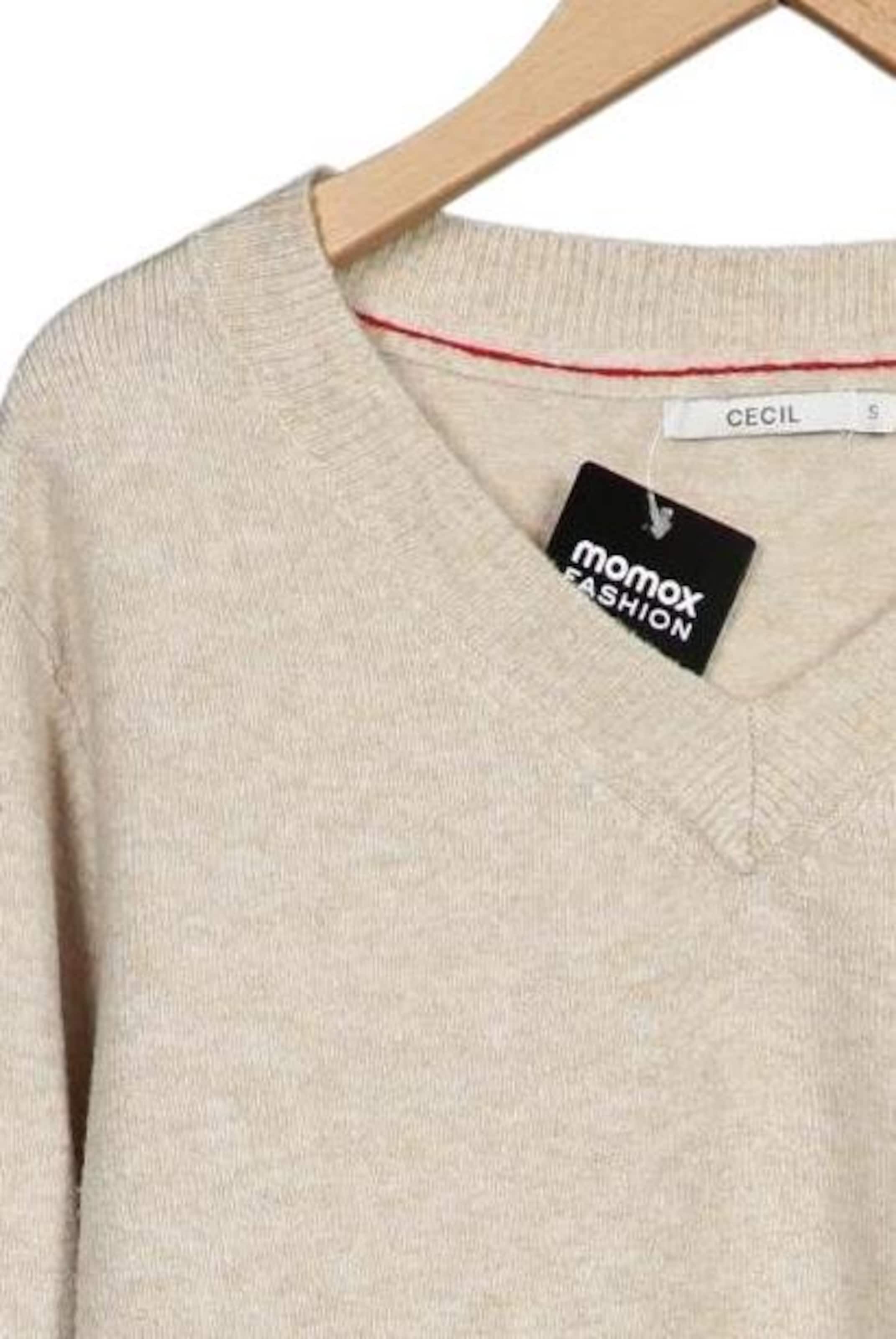 CECIL Sweater & Cardigan in S in Beige