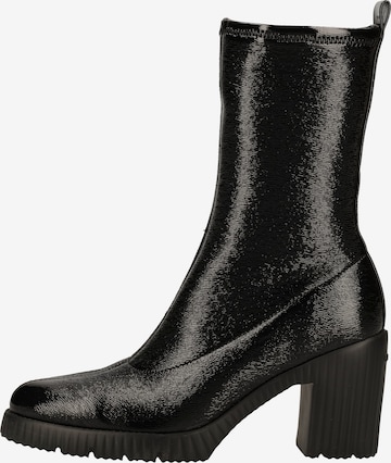 Bottines Wonders en noir : devant