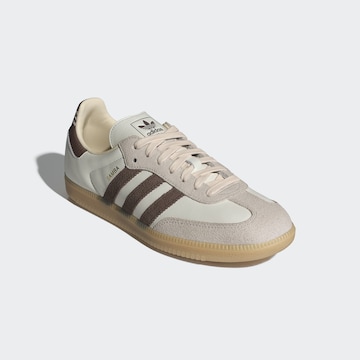 Baskets basses 'SAMBA' ADIDAS ORIGINALS en blanc