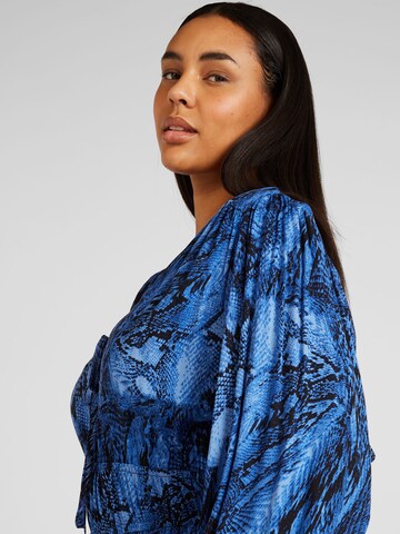 Robe 'SNICKA' ONLY Carmakoma en bleu