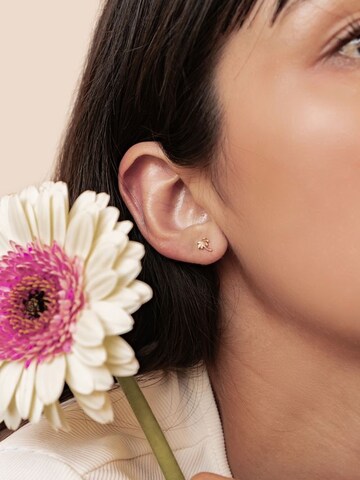 Hey Happiness - Pendientes 'Palm Tree' en oro