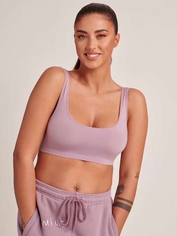 ABOUT YOU x Antonia Top 'Elea' in Purple