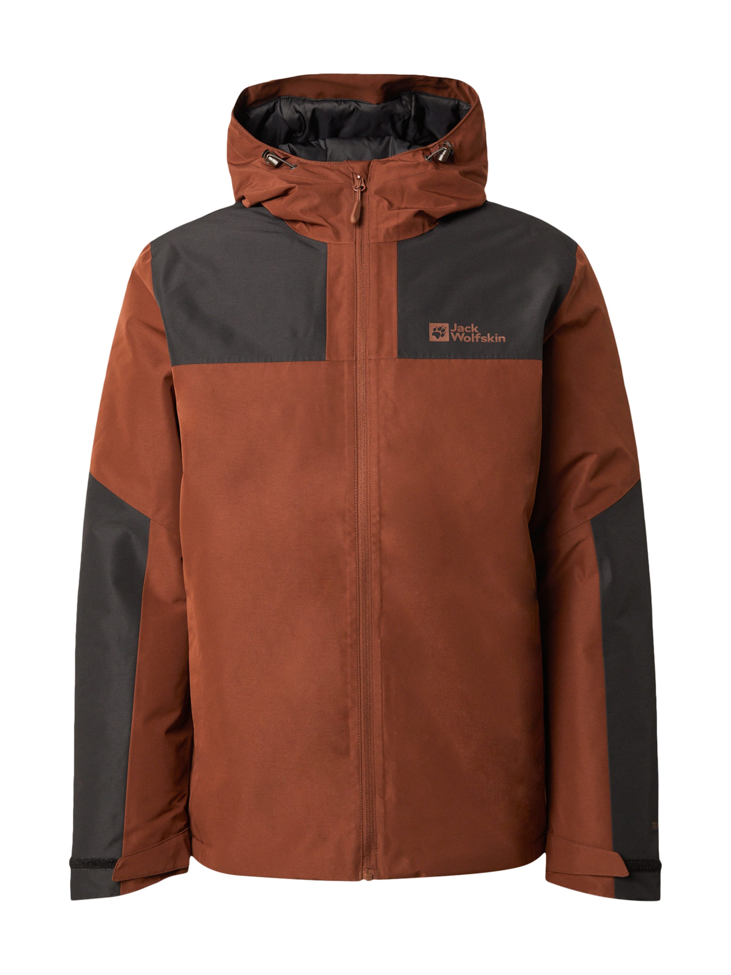 Giacca per outdoor 'JASPER' di JACK WOLFSKIN in marrone: frontale