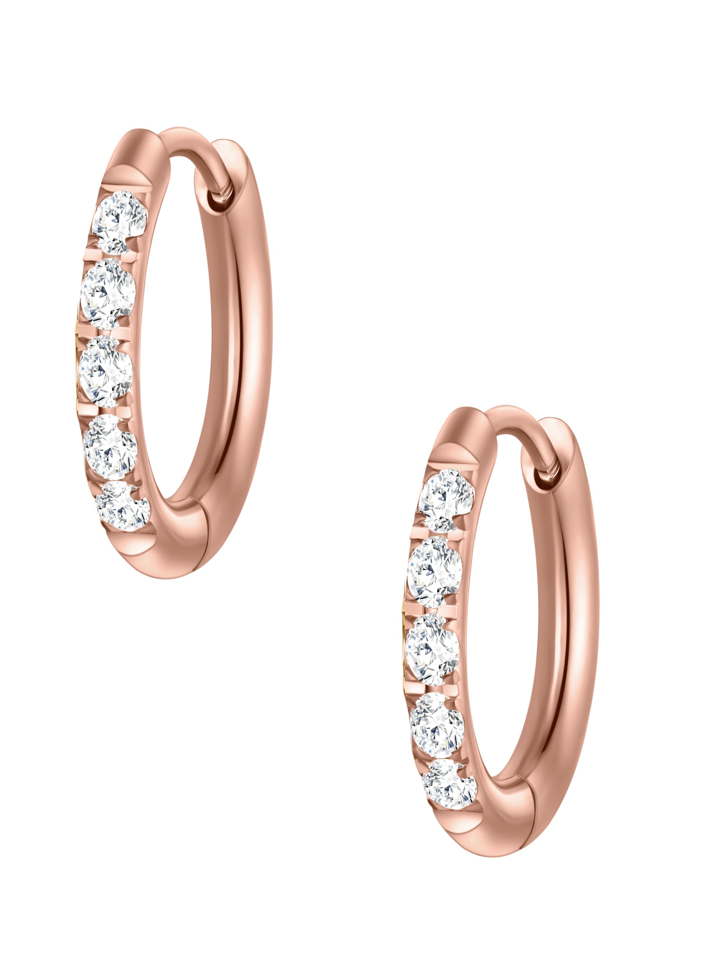 day berlin Earrings 'Stone' in Gold