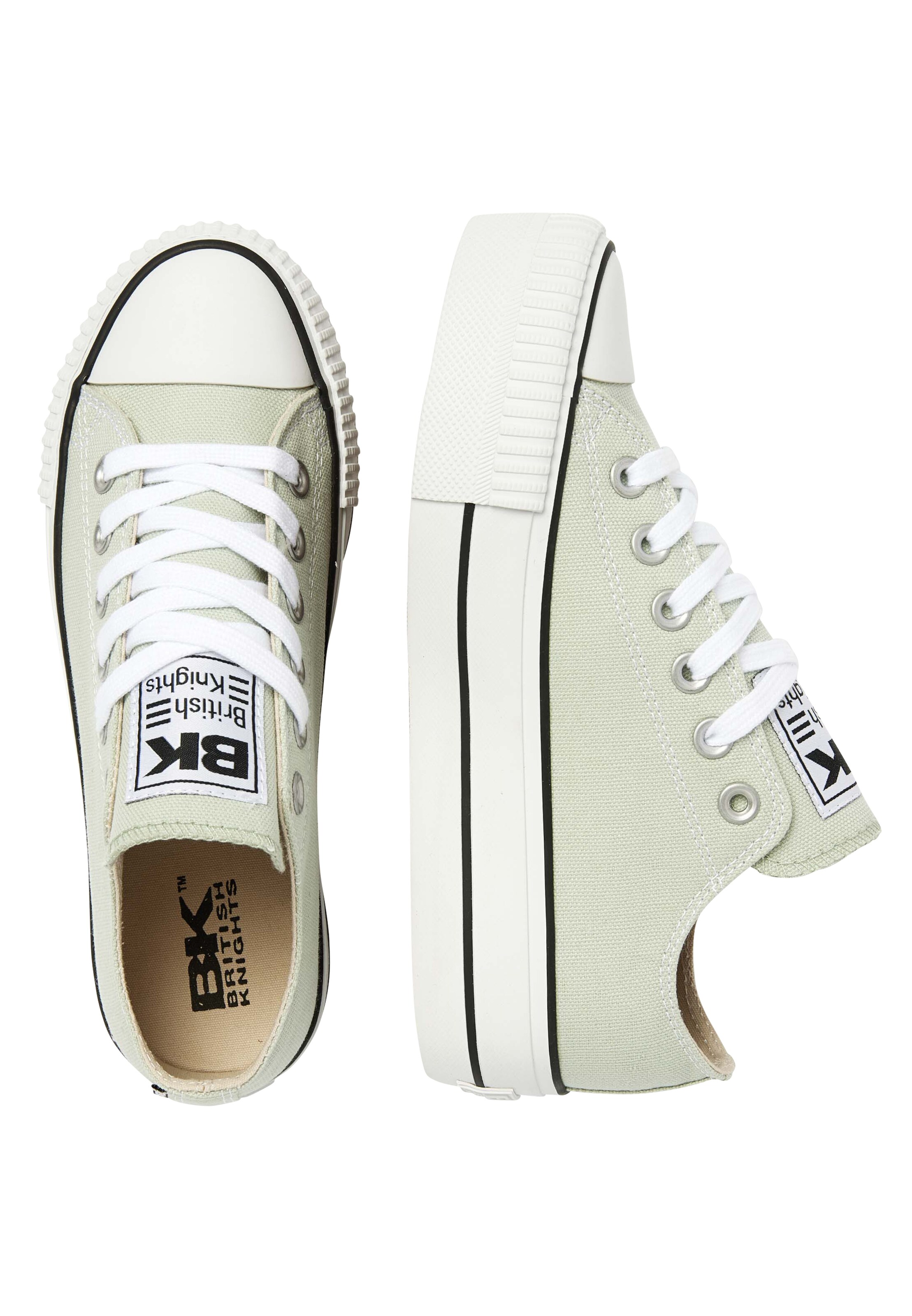 BRITISH KNIGHTS Platform trainers 'Kaya' in Green