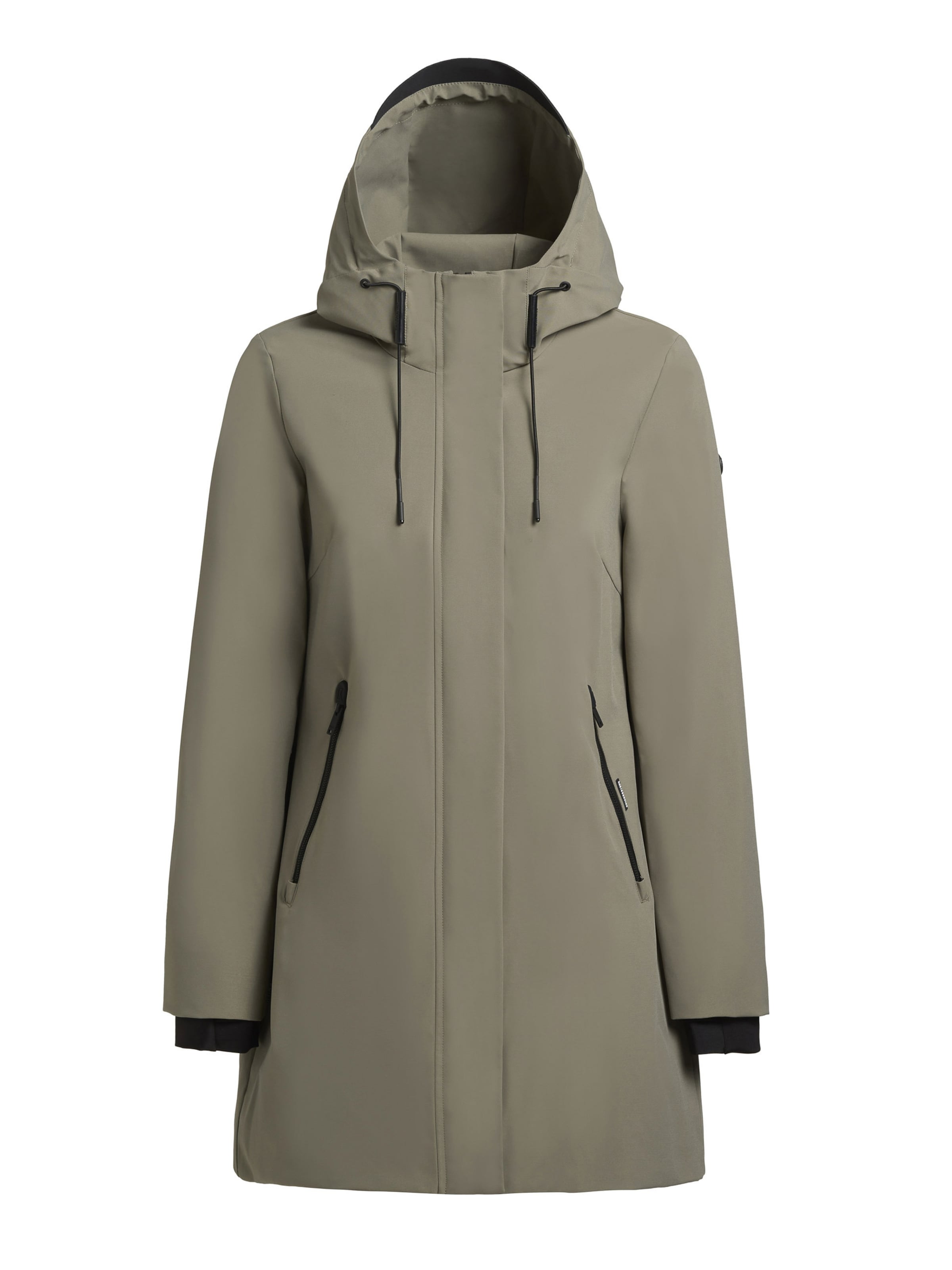 Cappotto funzionale 'IZAF3' di khujo in verde: frontale