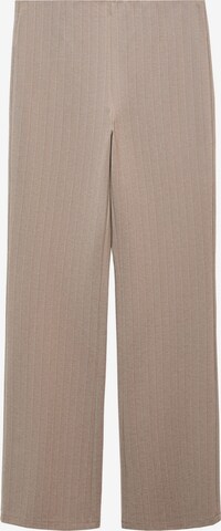 MANGO Wide leg Pants 'Avayar' in Brown: front