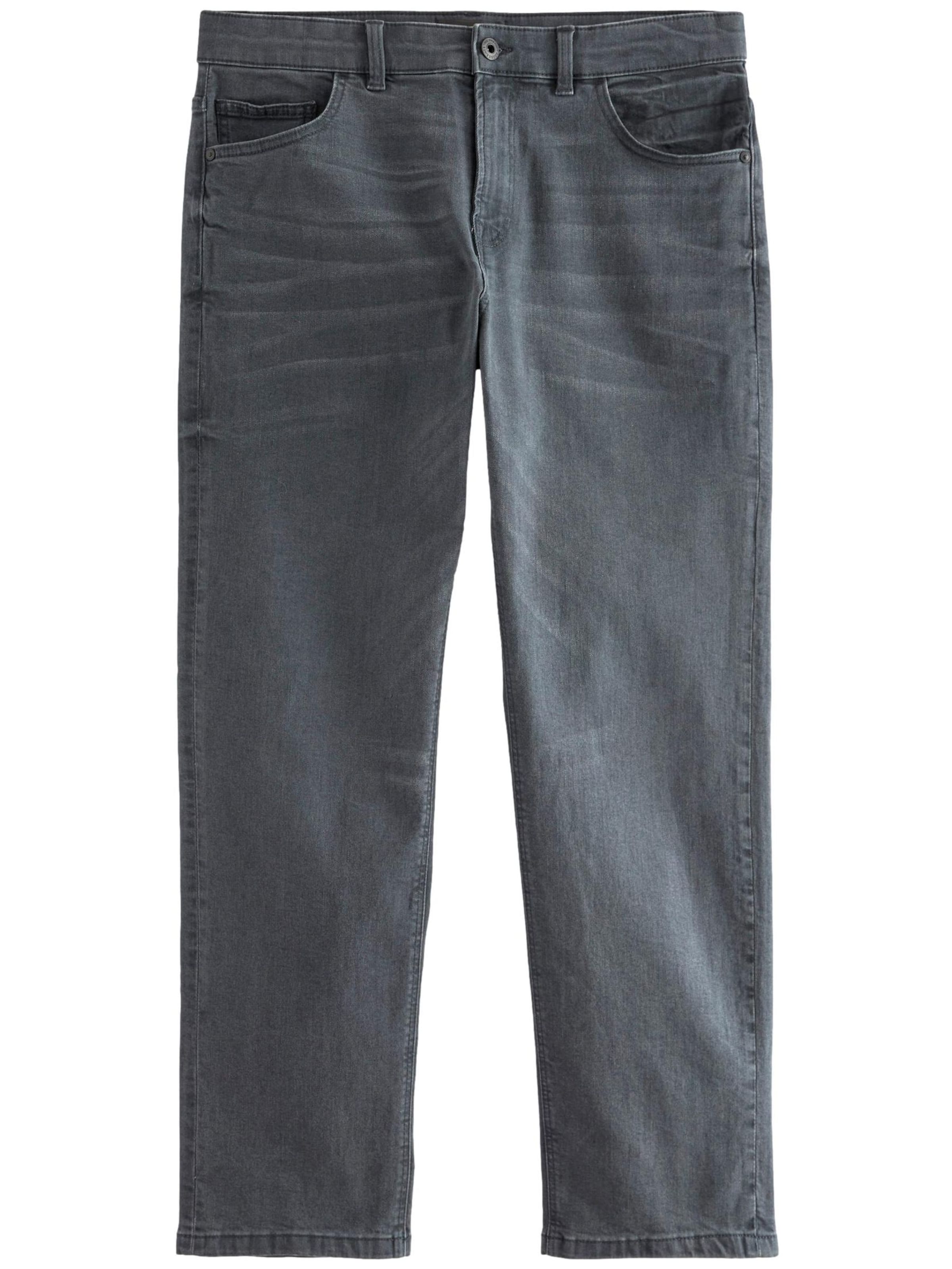 Next Loose fit Jeans in Grey: front