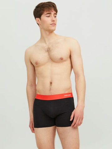 JACK & JONES Boxerky - Čierna