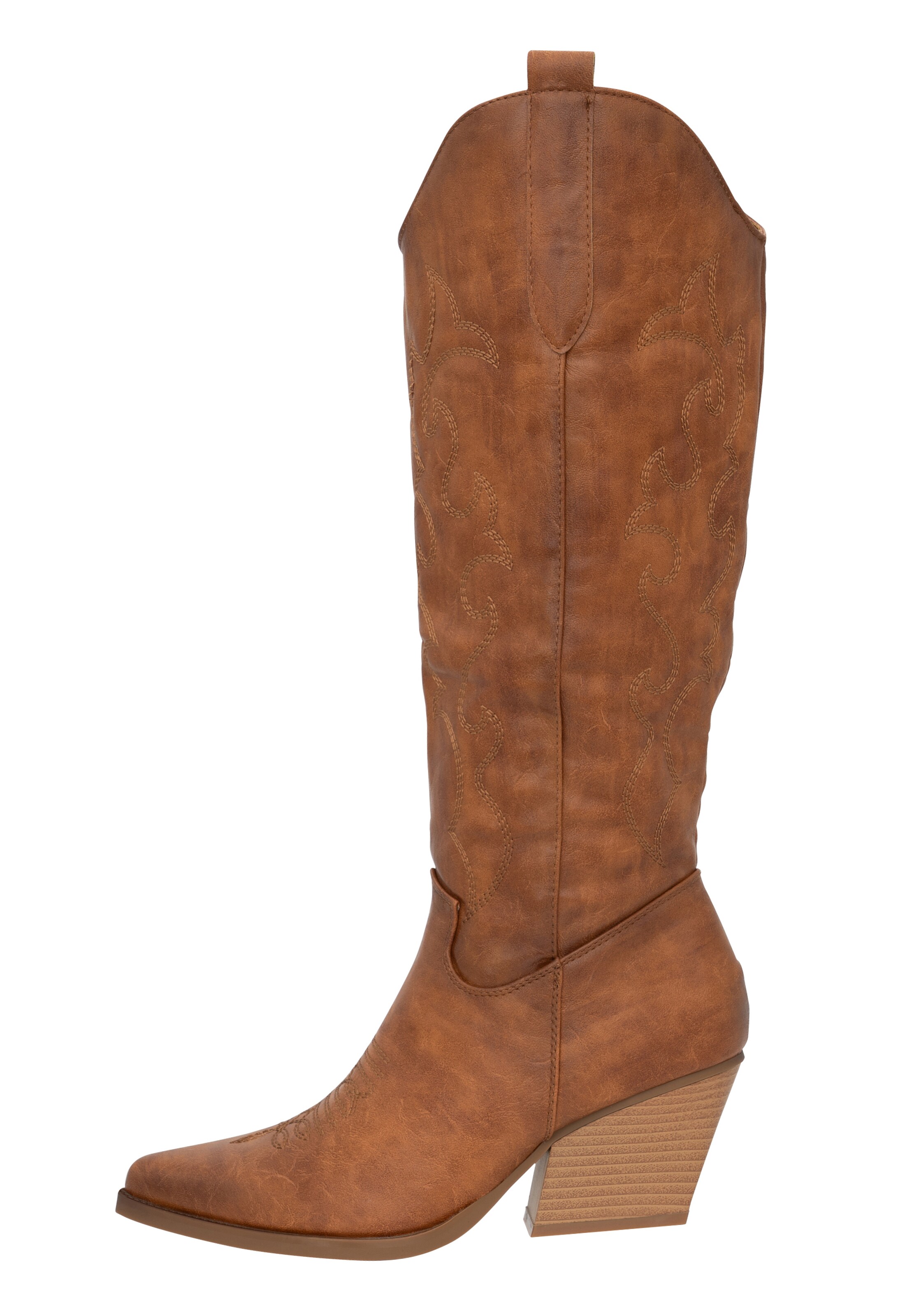 Stivale da cowboy di Salinyang in marrone