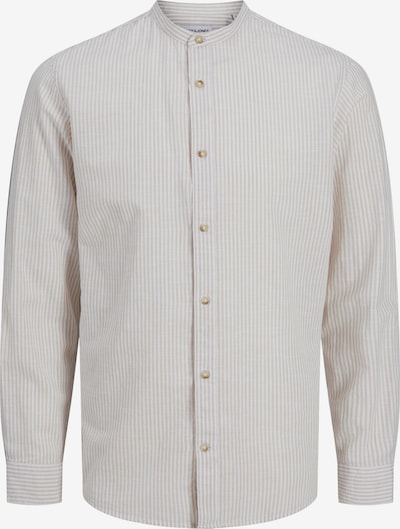 JACK & JONES Paita 'JJESummer' värissä beige / valkoinen, Tuotenäkymä