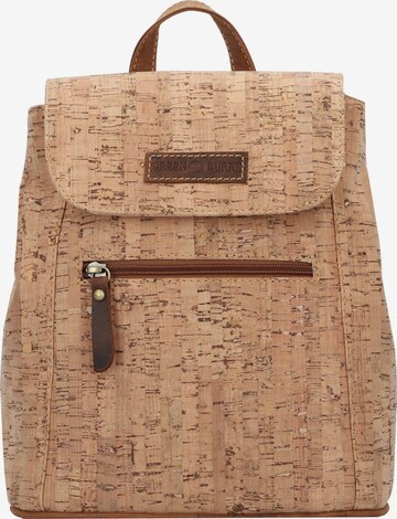 GREENBURRY Backpack 'Vintage Cork City' in Brown: front