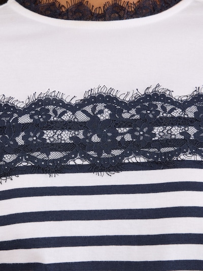 love & roses Camiseta en S en navy / blanco, Vista del producto