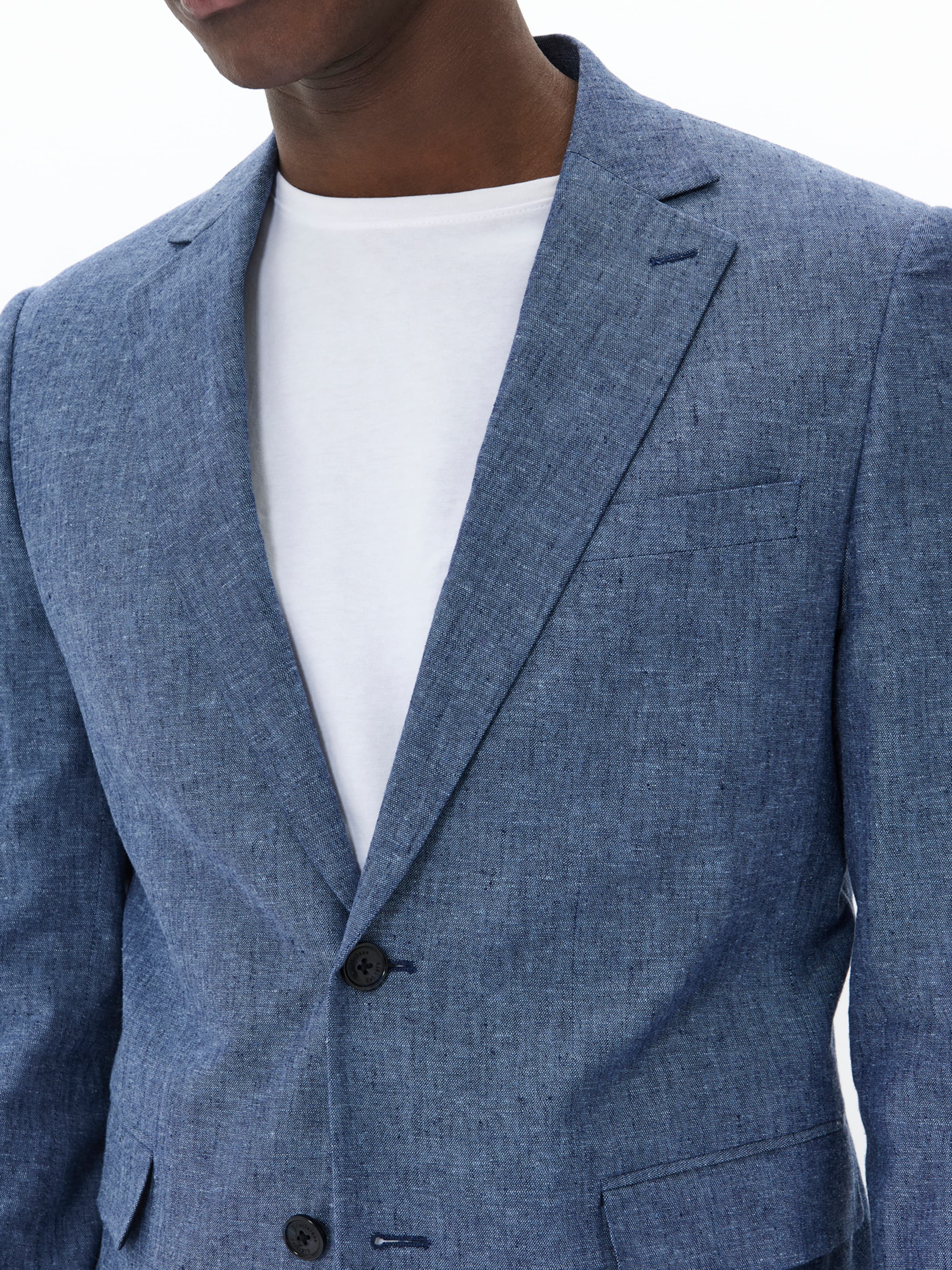 Matinique Regular fit Colbert 'MAGeorge' in Blauw